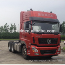 Dongfeng brand 6x4 drive tractor head truck for dangerous goods towing